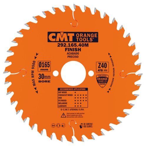 292.165.40M Piła HM 165x30x2,6/1,6 Z=40