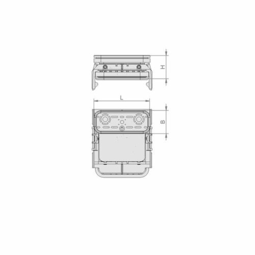 Blok podciśnieniowy VCBL-K1 120x50x50 Q