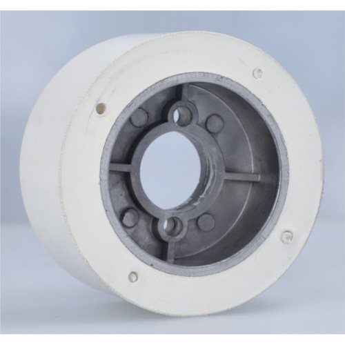 Rolka 120-60-35 V guma 50 ShA white     