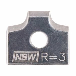 Nóż do cykliny R=3 16x14x2