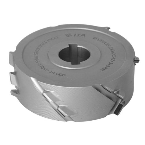 DGM.Głowica D=125 I=35 d=30+2CH Z=3+3   