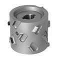 DGM Głowica DIA D=80 l=65 d=20+2CH Z=2+2