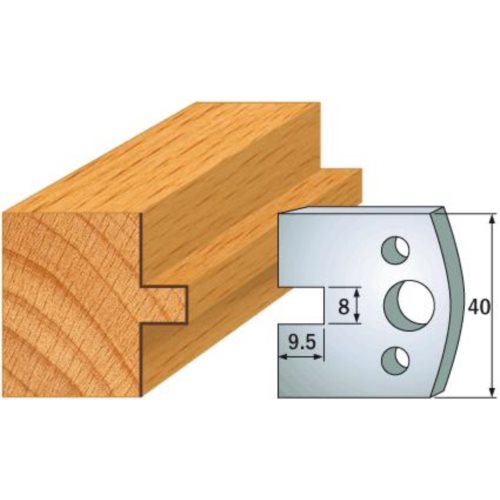 690.095 Para noży HSS 40x4 mm