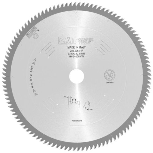 285.108.14R Piła HM D=350 F=35 Z=108N