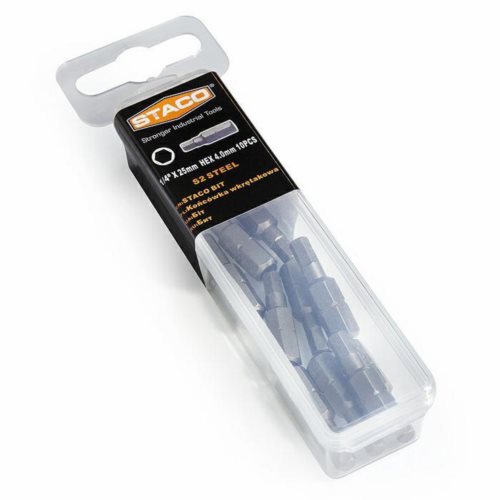 20434.STACO  bit 1/4 in x 25mm, HEX 4