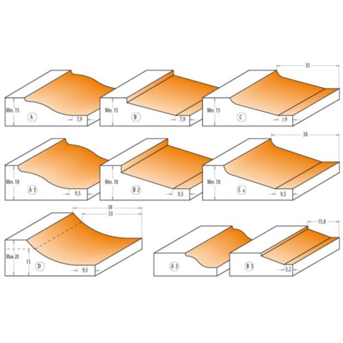 890.512.11 Frez HM D=47,6  I=9,5