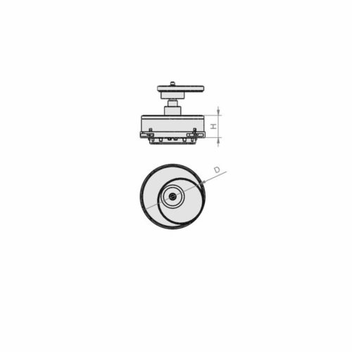 Zacisk mechaniczny VCMC-B D120x74 12-80