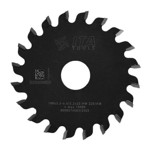 P36.Podcinak D=100 F= 22 Z= 20 K=3,2-4,4