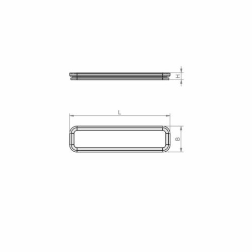 Ramka uszczelniająca VCDR 130x30x9  do