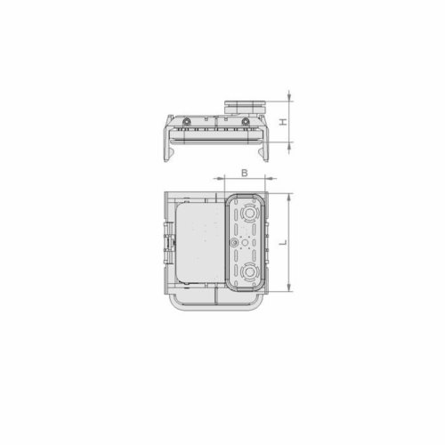 Blok podciśnieniowy VCBL-K1 125x75x125