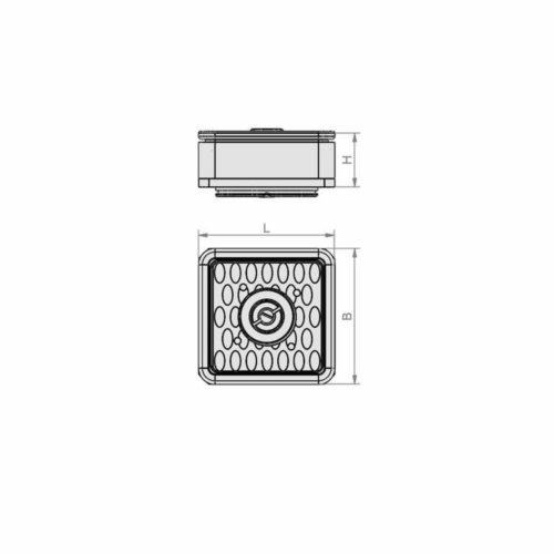 Przyssawka do Innospann ISCUP 80x80x45