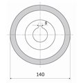 Rolka 140-15-30-8  PU 65-70 ShA