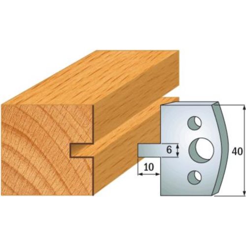 690.016 Para noży HSS 40x4 mm