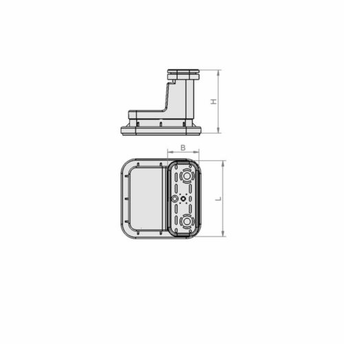 Blok podciśnieniowy VCBL-T 130x30x100