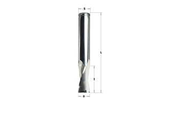 186 Wykańczający VHM do obróbki PCV i aluminium