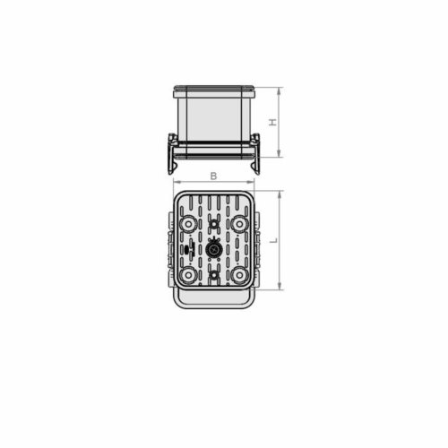 Blok podciśnieniowy VCBL-K1 140x115x100