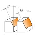 710.260.11 Frez HM A=45  D=27  I=5,5