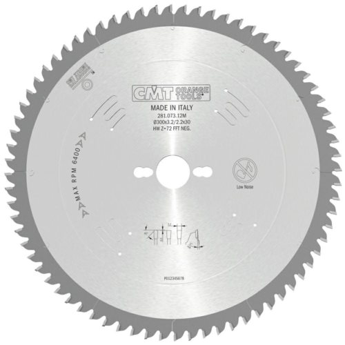 281.073.12M Piła HM D=300 F=30 Z=72