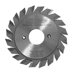 289.080.20H Podcinak skł. D=80 F=20 Z=20