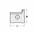 215203  Płytka HM 15,0x14,5x2,0mm