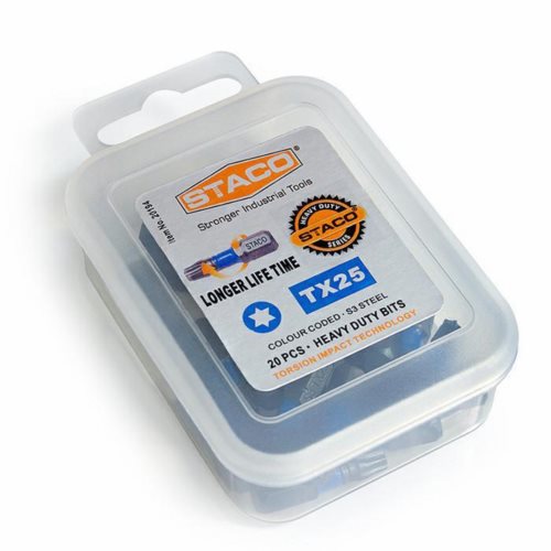 20194.STACO bit 1/4 TX25x25mm Udarowy