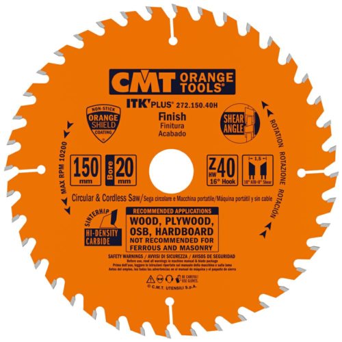 272.150.40H Piła ITK D=150 F=20 Z=40