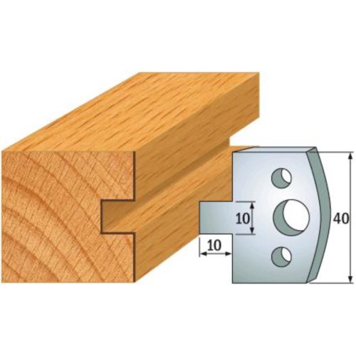 690.091 Para noży HSS 40x4 mm