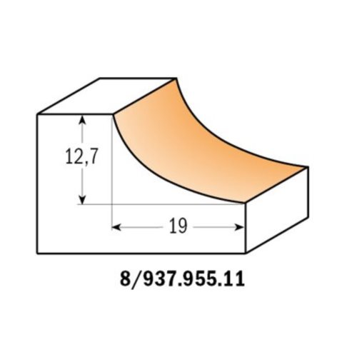 937.955.11 Frez HM R=14-35 D=50,8 I=12,7