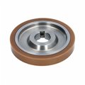 Rolka gumowa D=140 F=35 I=20 klin 10 mm 