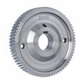 Rolka stalowa D=140 F=35 I=25 klin 10 mm