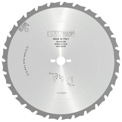 286.028.16M Piła HM D=400 F=30 Z=28