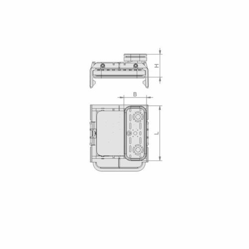 Blok podciśnieniowy VCBL-K1 130x30x50