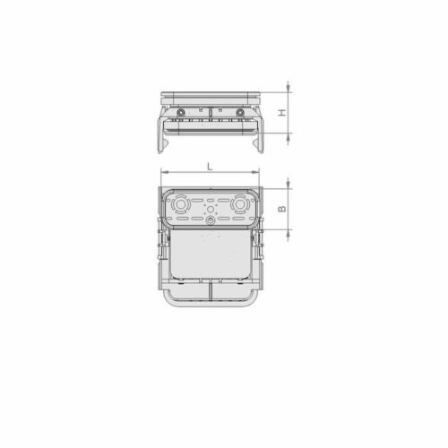 Blok podciśnieniowy VCBL-K1 125x75x50 Q