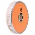 Rolka stalowa D=120 F=25 I=20 klin 8 mm 