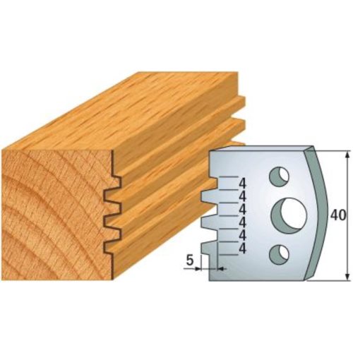 690.076 Para noży HSS 40x4 mm