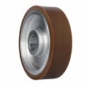 Rolka gumowa D=140 F=35 I=50 klin 10 mm 