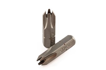 Bity (groty) do wkrętarki z otworem 