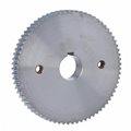 Rolka stalowa D=140 F=30 I=20 klin 8 mm 