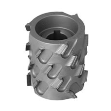 DGM Głowica DIA D=60 l=65 F=20+2CH LN