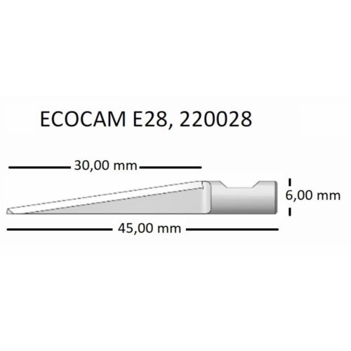 Nóż okrągły ITA.ECO28