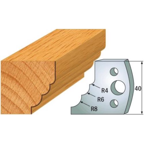 690.132 Para noży HSS 40x4 mm