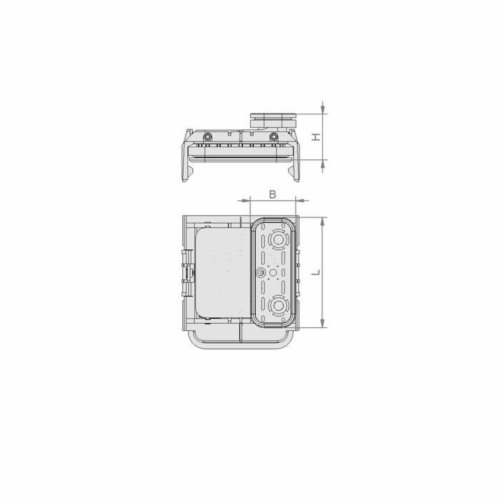 Blok podciśnieniowy VCBL-K1 130x30x85 L