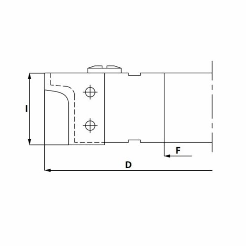 GZ5.Głowica D=140 F=30 I=30 R=5