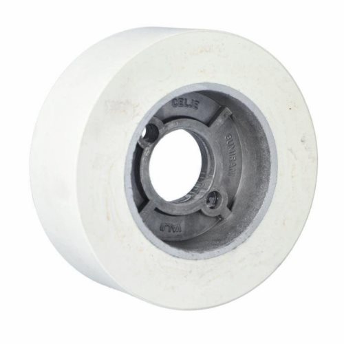 Rolka 128-50-35 V guma 50 ShA white