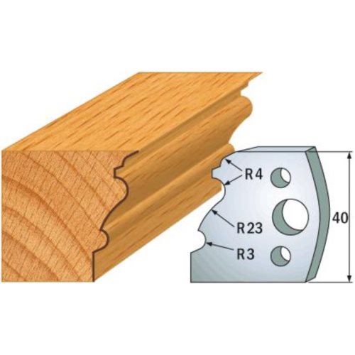 690.103 Para noży HSS 40x4 mm