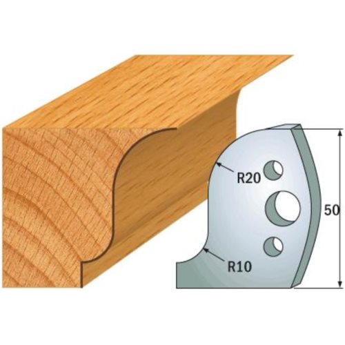 690.570 Para noży HSS 50x4 mm