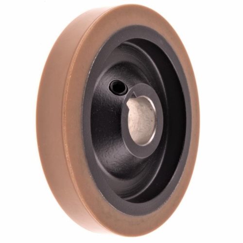 Rolka 122-20-25-8  guma 70 ShA brown