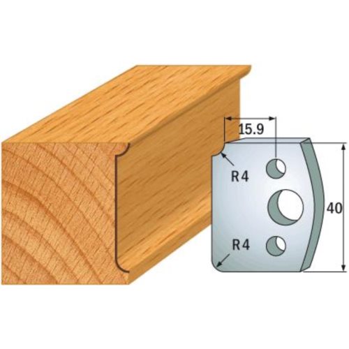 690.171 Para noży HSS 40x4 mm