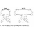 Ścisk sprężynowy stopniowy 6x16cm