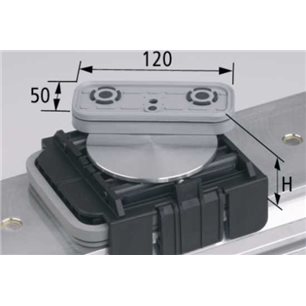 Blok podciśnieniowy VCBL-K2 120x50x75